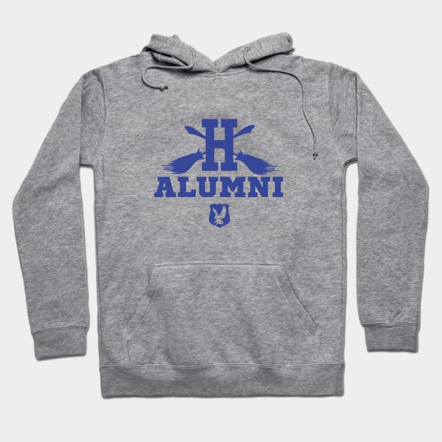 Raven Wizard School Alumni Hoodie by Cmmndo_Sev